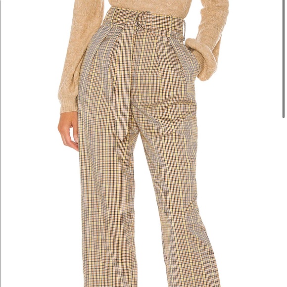 Revolve Tularosa Sophia Pant in Yellow Size Small - Picture 2 of 8